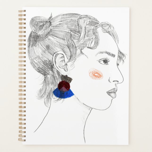 Agenda Glance Sketch - Retrato (Frente)