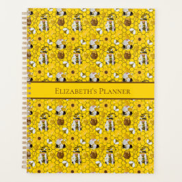 Agenda Gnome Yellow Sunflower Beers Honey Personalizado