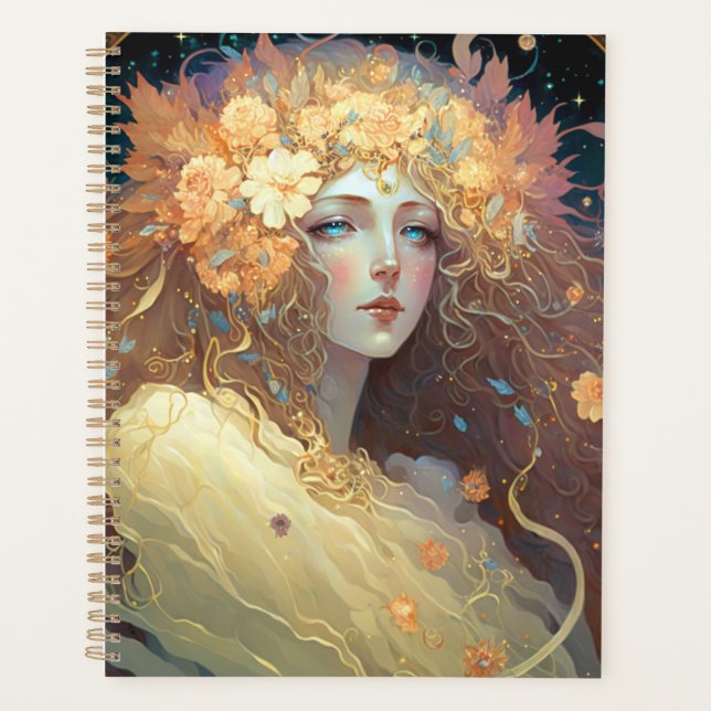 Agenda Goddess Fantasy Art Planner (Frente)
