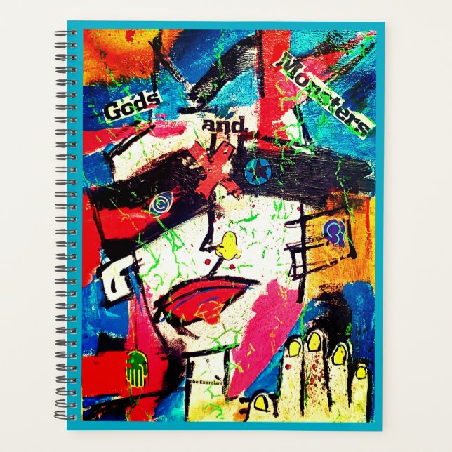 Agenda "Gods and Monsters" Planner (Frente)