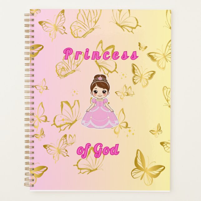Agenda God's princess edition girls (Frente)