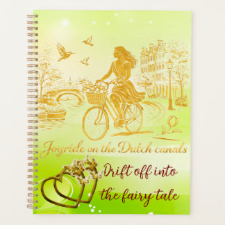 Agenda GoldAmsterdam Abstrato Romântico Vintage StreetRid