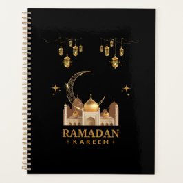 Agenda Golden Floral Ramadan Kareem Celebration