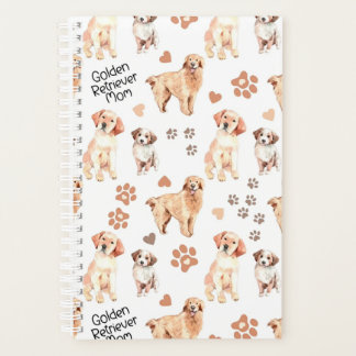 Agenda Golden Retriever Mom Pattern
