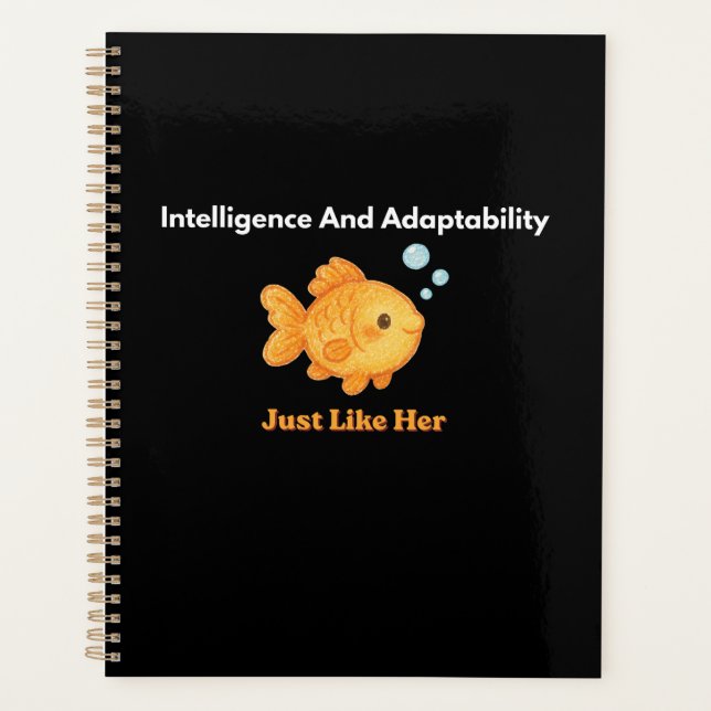 Agenda Goldfish Swim - Intelligence and Adaptability (Frente)