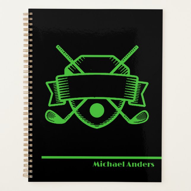 Agenda Golf Gift | Produtivo e organizado com prêmio (Frente)