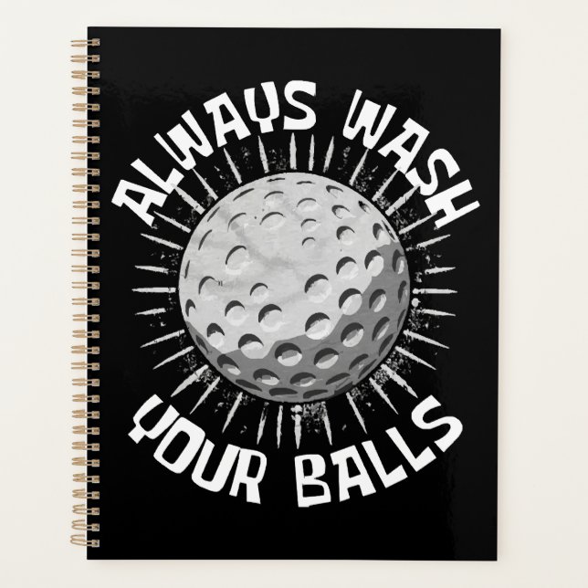 Agenda Golfe engraçado (Frente)
