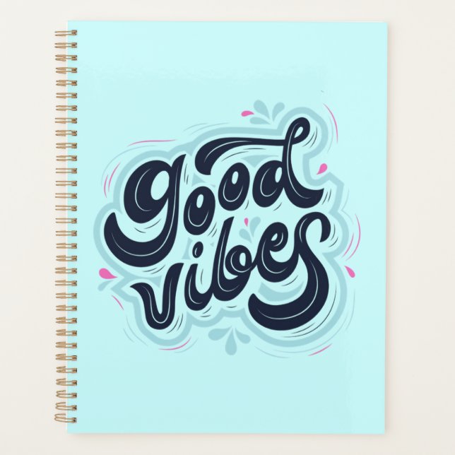 Agenda Good Vibes Planner (Frente)
