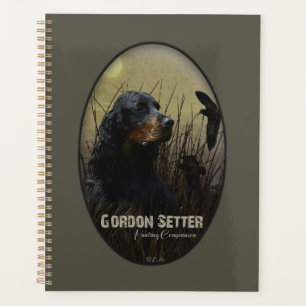 Agenda Gordon Setter, companheiro de caça