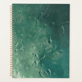 Agenda gotas de chuva na janela 
