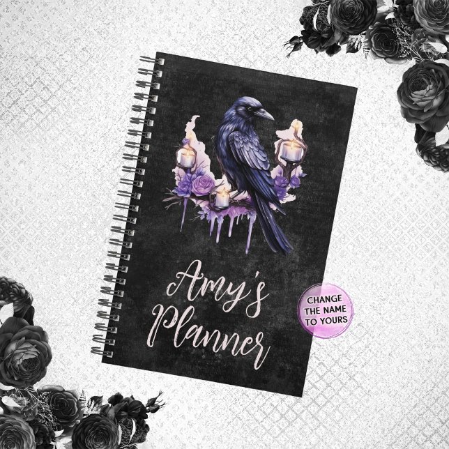 Agenda Gothic Raven Planer (Criador carregado)