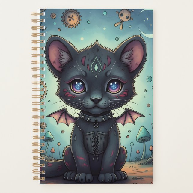 Agenda Gótica Fantasy Baby KitBat (Frente)