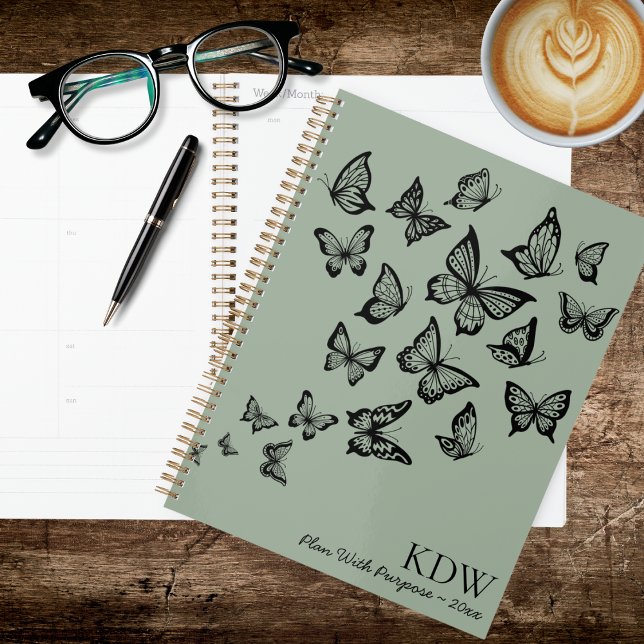 Agenda Graceful Butterflies  (Criador carregado)