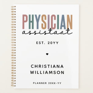 Agenda Graduação Personalizada do Assistente Médico PA