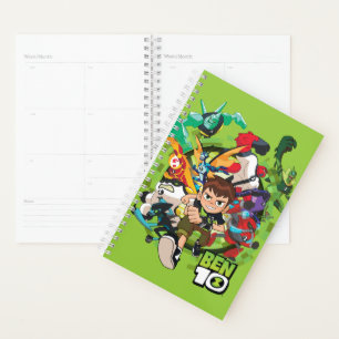 Agenda Gráfico de Corrente de Alienígena Ben 10