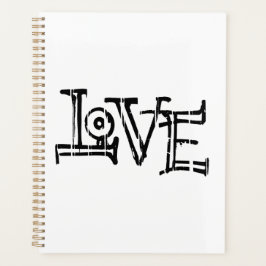 Agenda Grafite de amor