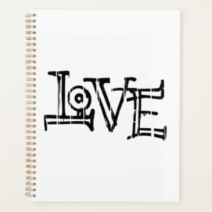Agenda Grafite de amor