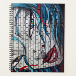 Agenda Grafite de Garota Asiática