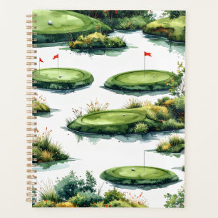 Agenda Grama de Treino de Golfe