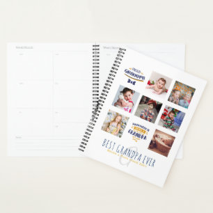 Agenda GRANDPA FOTO COLLAGE GIFT GIFT Orgulho Papá Pop Gr
