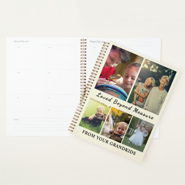 Agenda Grandparents Day Planner – Loved Beyond Measure (Exibição)