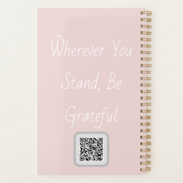 Agenda Gratitude Remains: Stillness Holds Gratitude | Dai (Verso)