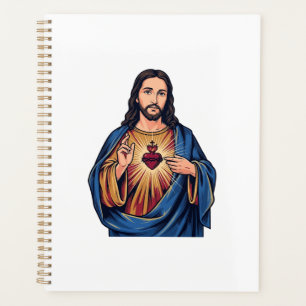 Agenda Grave do Coração Xilogravura Vintage Vetor Religio