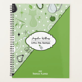 Agenda Green Girly Mid-Century Salon