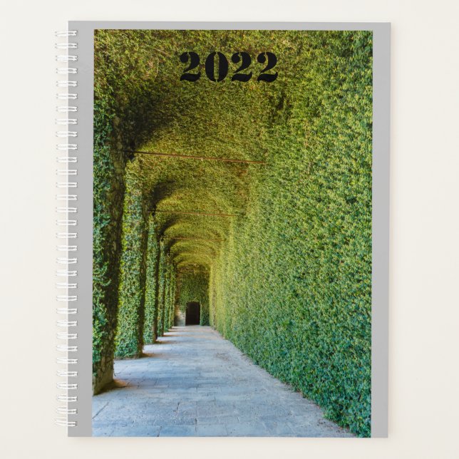 Agenda green greenhouse  ficus repens on planner (Frente)