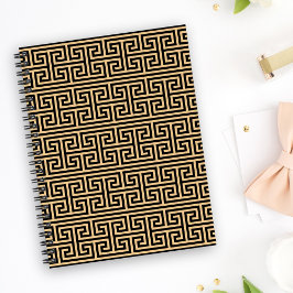 Agenda Grego Meander Key Square H Patterno Brown