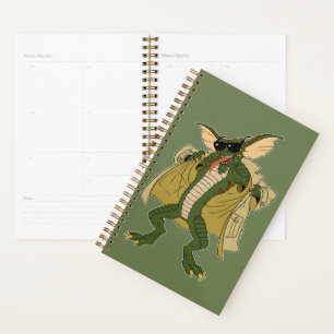 Agenda Gremlins Strich Trench Casaco Flash