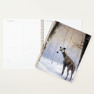 Agenda Greyhound Italiano Deixe nevar Natal