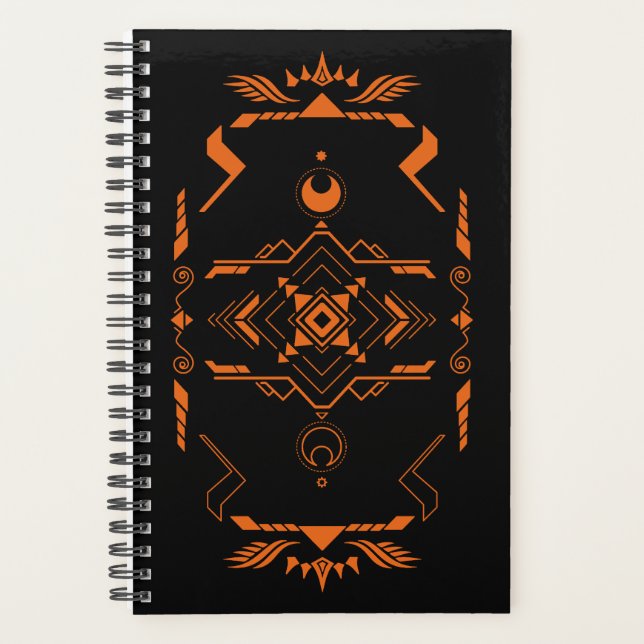 Agenda Grimoire Acima, Abaixo (Frente)