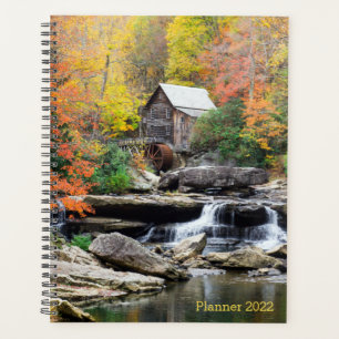 Agenda Grist Mill no Glade Creek Scenic West Virginia