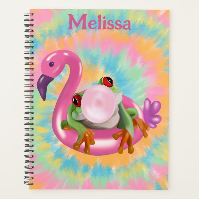 Agenda Groovy Bublegum soprando Sapo Tie Dye (Frente)