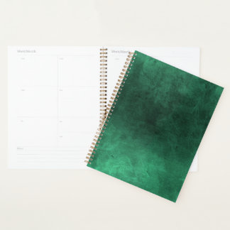 Agenda Grunge Escuro - Verde