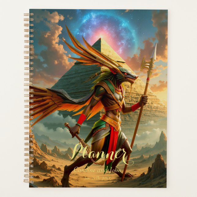 Agenda Guardião do Portão Celestial – Anúbis (Frente)