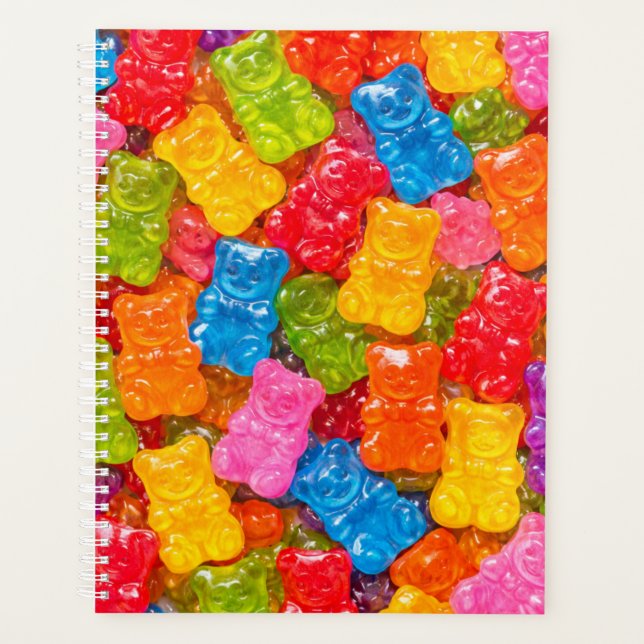 Agenda Gummy Bear Planner Cover  (Frente)