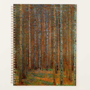 Agenda Gustav Klimt - Floresta dos Pinheiros de Tannenwal