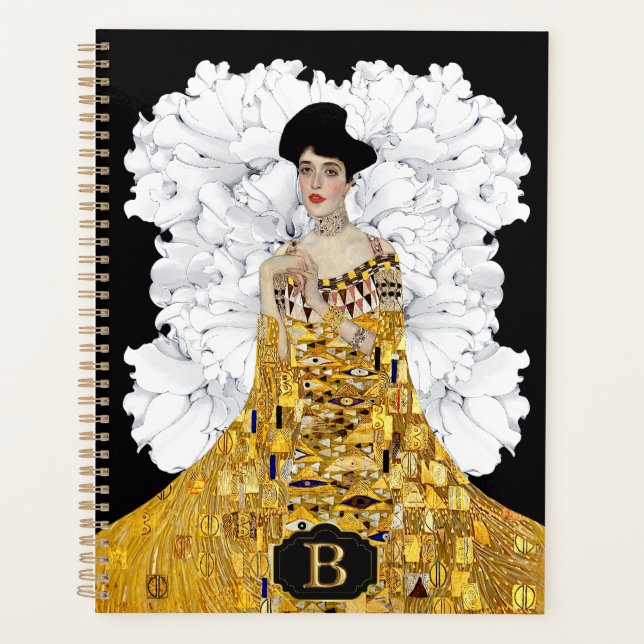 AGENDA GUSTAV KLIMT-RETRAIT DO ADELE BLOCH MONOGRAMMED (Frente)