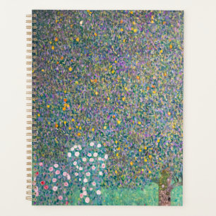 Agenda Gustav Klimt - Rosebushes debaixo das Árvores