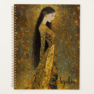 Agenda Gustav Klimt Style Mulher Regal