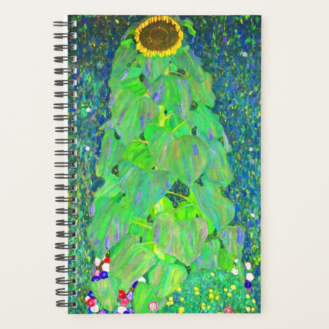 Agenda Gustav Klimt Sunflower (Frente)