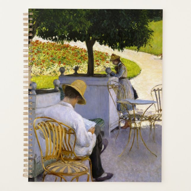 Agenda Gustave Caillebotte - As Árvores Laranja (Frente)