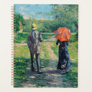 Agenda Gustave Caillebotte - O Caminho Subindo