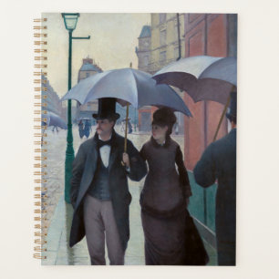 Agenda Gustave Caillebotte - Rua de Paris; Dia Chuvoso