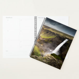 Agenda Haifoss Waterfall   Verão na Islândia