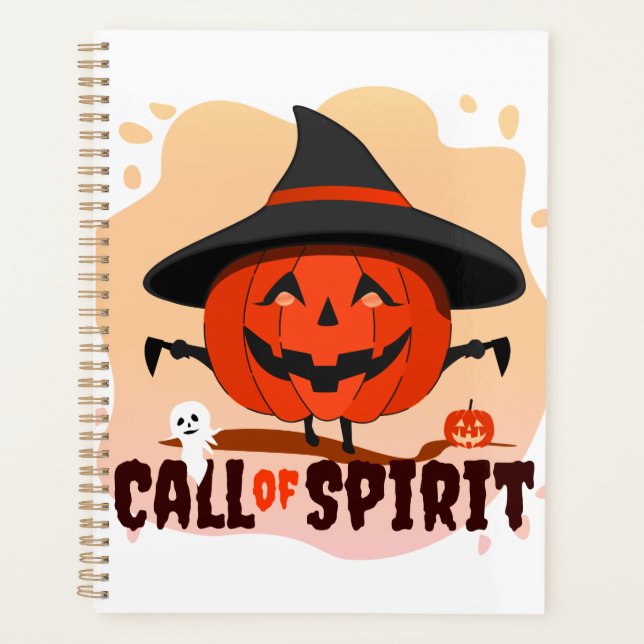 Agenda Halloween Call of Spirit (Frente)