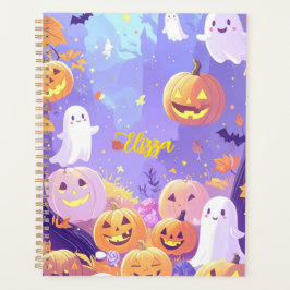 Agenda Halloween Cute Personalizável