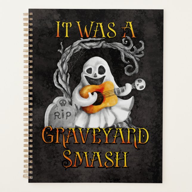 Agenda Halloween Monster Mash Ghost Graveyard Smash (Frente)